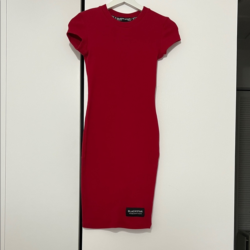 Chic Red Mini Dress